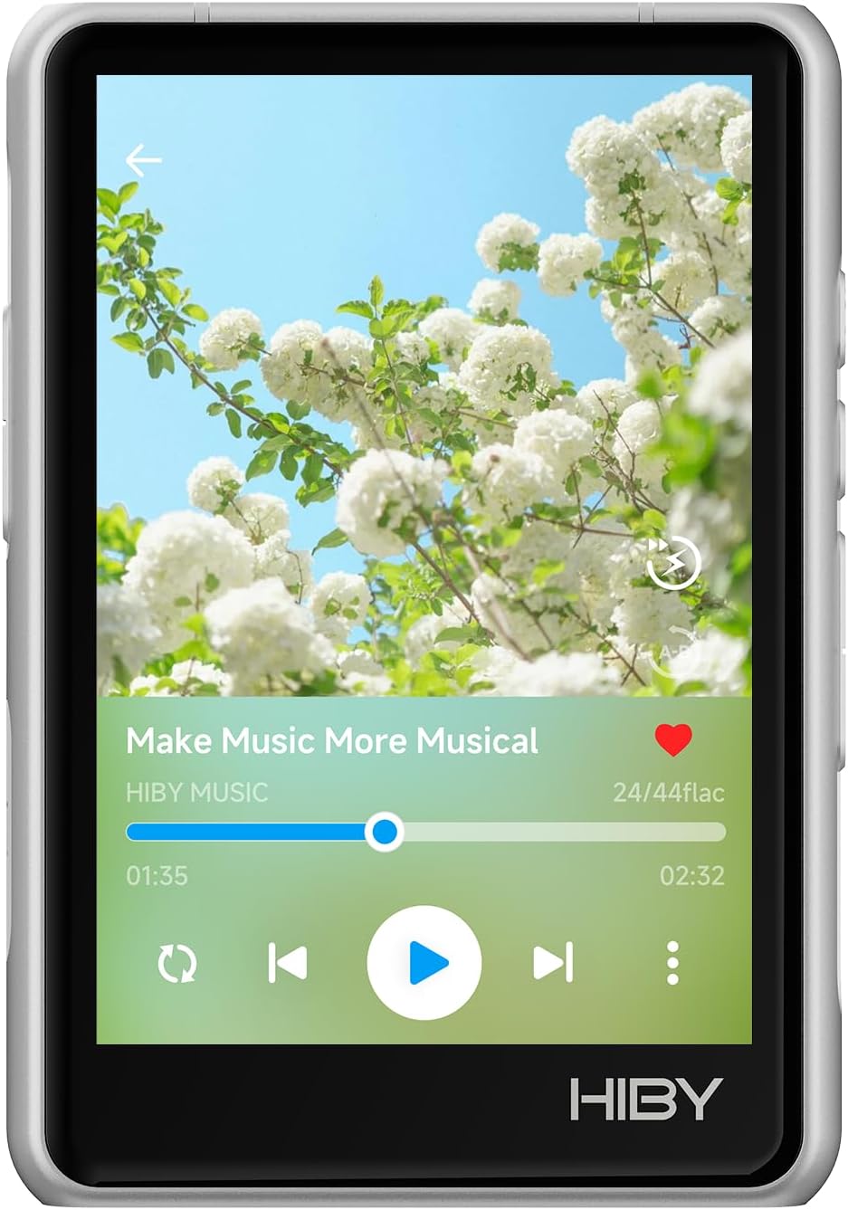HiBy Music R3 Pro II Hi-Res Audio Player, Dual CS43198 DAC, 4×OPA1622 Amps, DSD256 MQA 8X, Bluetooth 5.1 WiFi Streaming, 3.5mm & 4.4mm Output, Touch Screen, 2TB Expansion