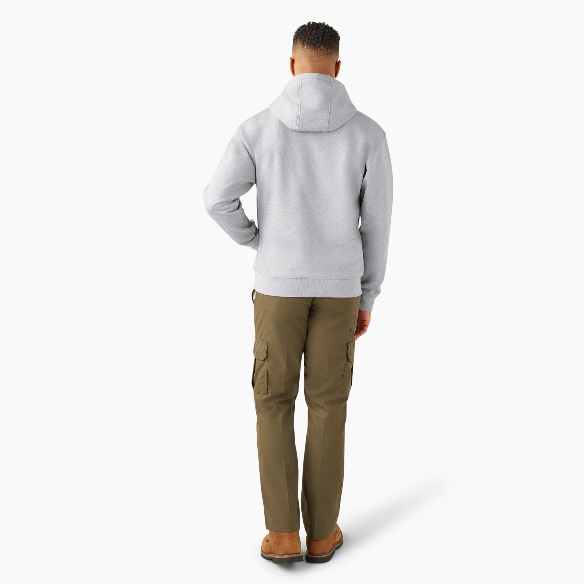 Dickies Męska bluza z kapturem na zamek błyskawiczny Mężczyźni Mens Quarter Zip Hoodie