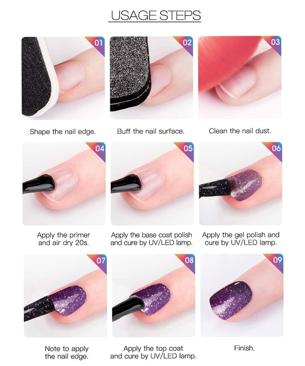 Brille Bee Professional Tempered Top Coat β Rapid-Drying, Long-Lasting Protection with Stunning Shine(Tempered Top Coat, 100) 2