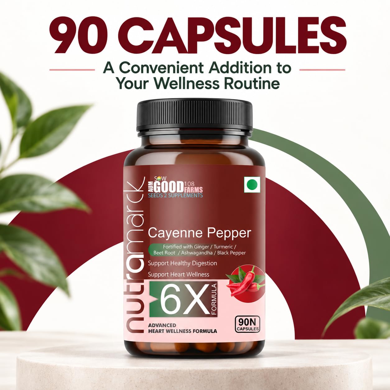 Cayenne Pepper Capsules, 90 Capsules — Amazon image 8