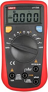 UNI-T UT136B Auto Range Digital Multimeter AC DC Frequency Resistance Tester