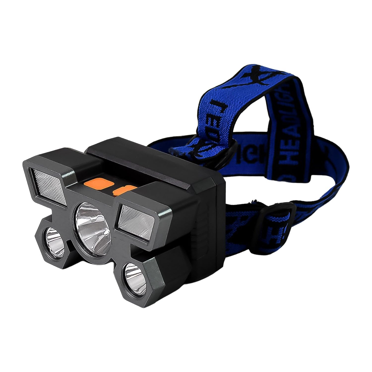 5 LED Headlamp USB Rechargeable Head Light (1 Pc)-picture-17