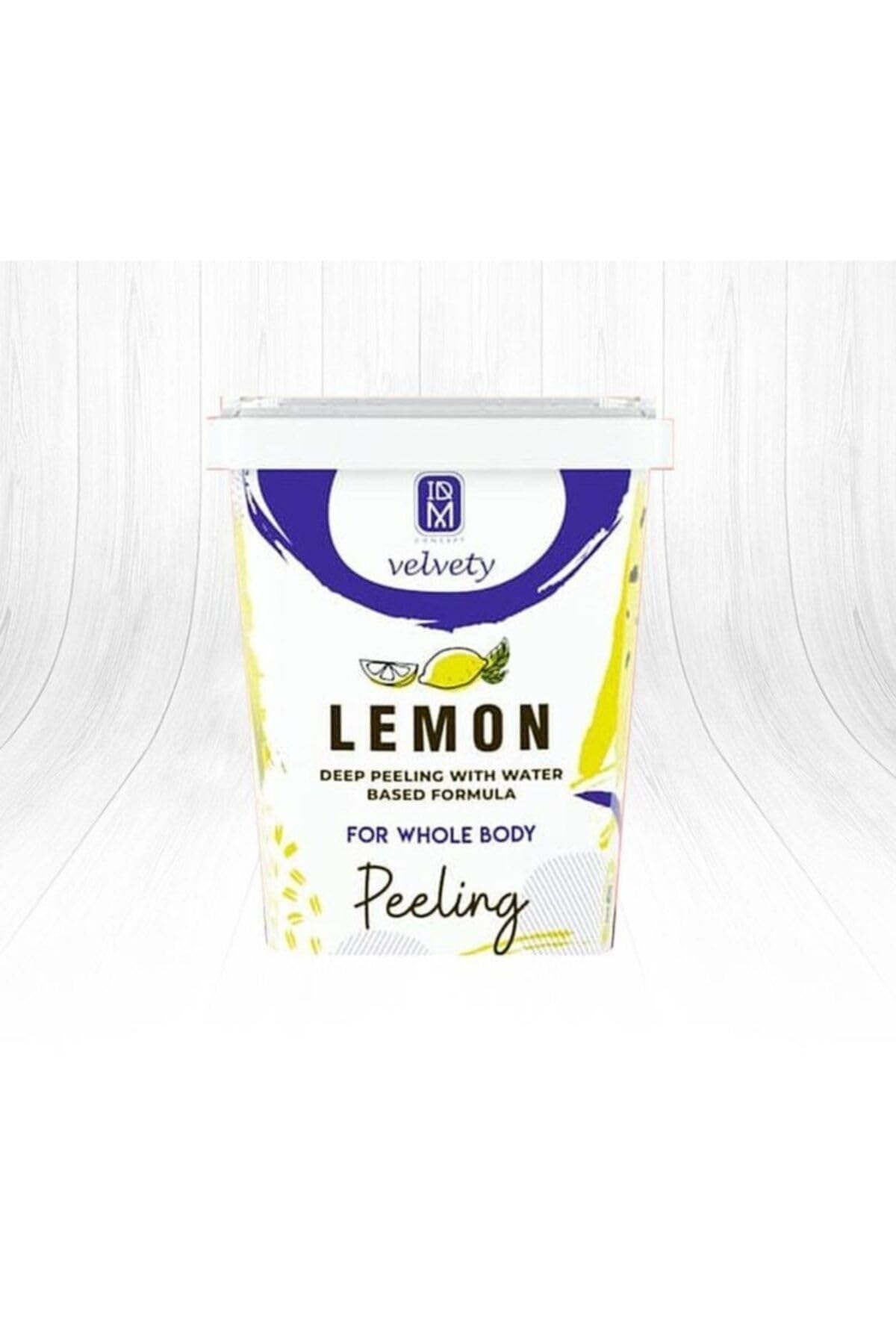 IDM Velvety Limonlu Yağ Bazlı Vücut Peelingi 400ml