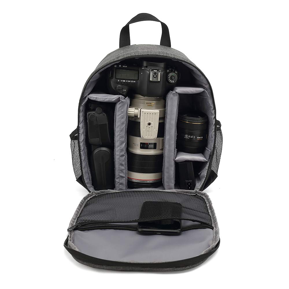 ciciglow Sac pour Appareil Photo, Sac à Dos Professionnel pour Appareil Photo, Sac à Dos étanche pour Ordinateur Portable, étui pour Appareil Photo, Sacs de Photographie, Sac à Dos de