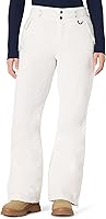 Amazon Essentials Women's Mid-Rise Water-Resistant Insulated Ski Pants - Warm, Durable Fit for Winter Slopes