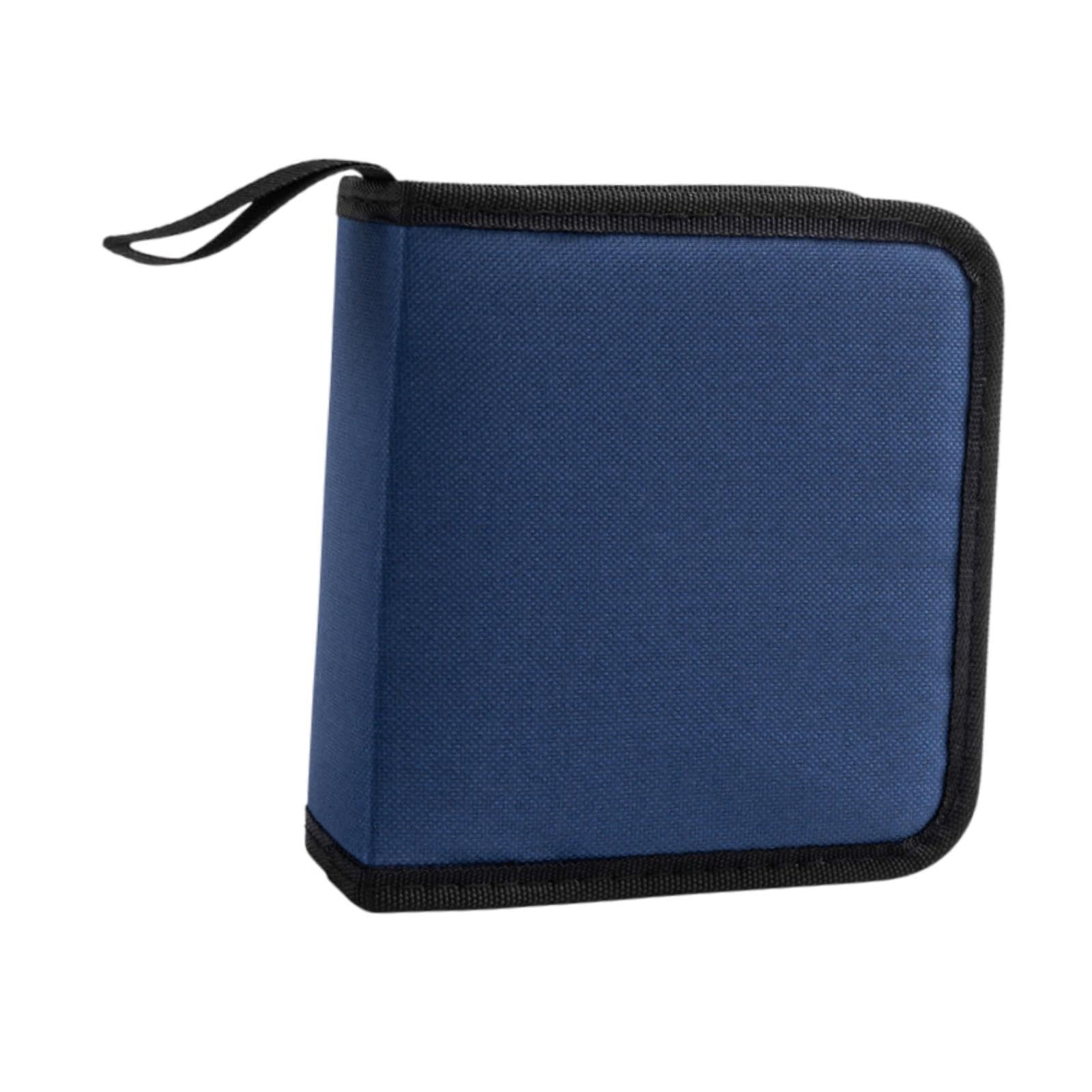 MERISHOPP®CD DVD Carrying Case Compact Portable Sleeve Disc Holder for Travel Home Car Blue|Computers/Tablets & Networking | Media Cases, Sleeves & Wallets|1 CD Case-image-47