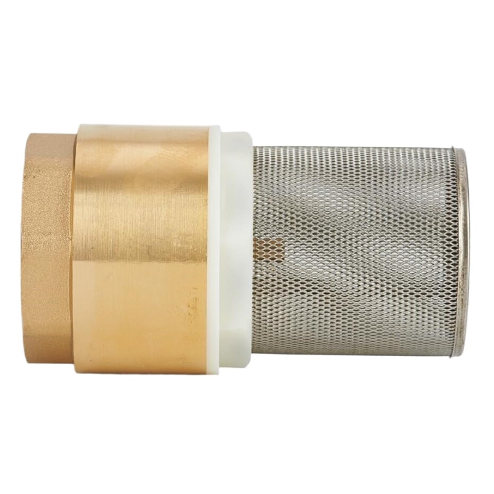 Uyzndkvsi 1/2 " 3/4" " -/4" -" 2" Brass Non Return Check Valve With Steel Strainer Filter(")