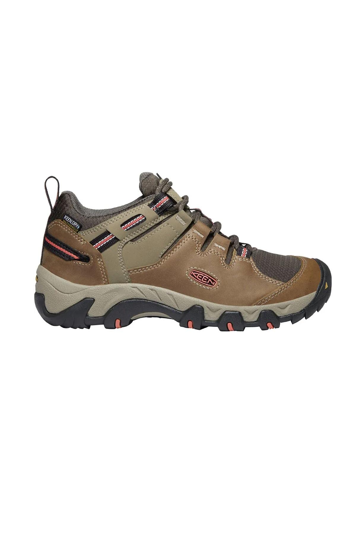KEEN womens Steens Wp Hiking Shoe, Brown, 7.5 US