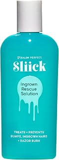 Sliick Ingrown Hair Serum for Women - Prevents Razor Bumps, Ingrown Hairs on Bikini, Legs, Underarms | Salicylic Acid, Made in USA, 4oz