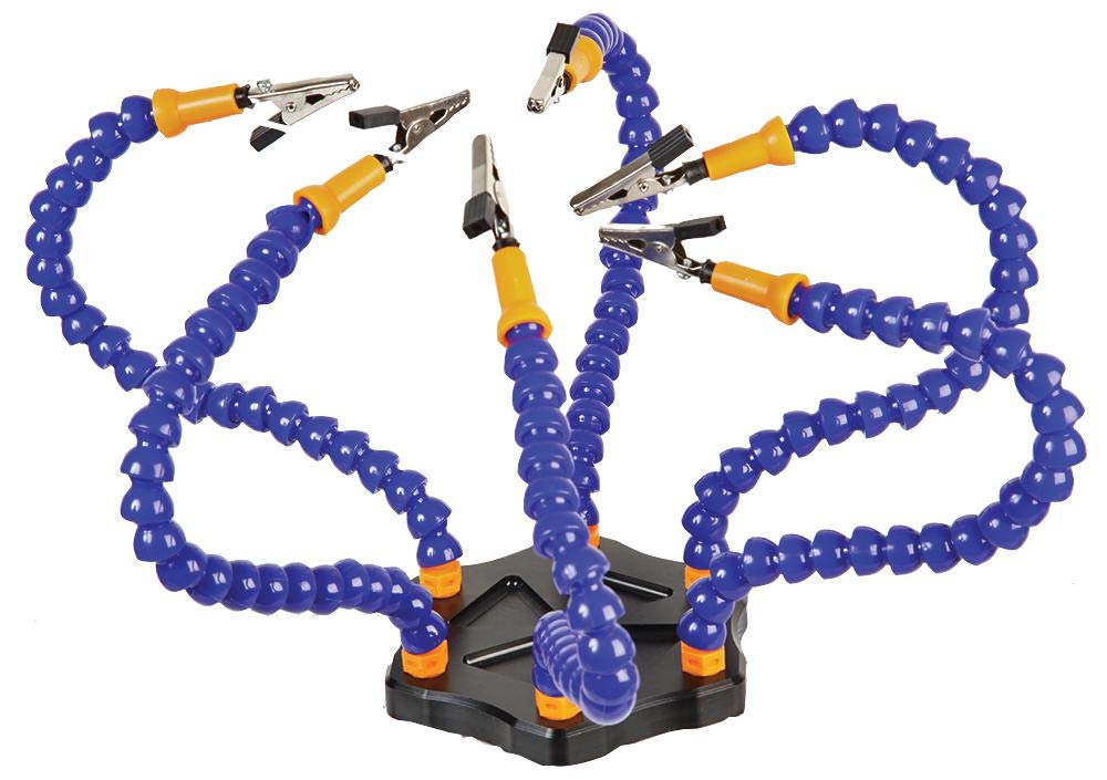 Manos flexibles con pinzas de cocodrilo ajustables para circuitos 2