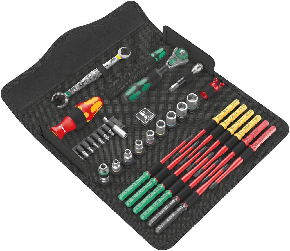 05135870001 Kraftform Kompakt W 2 Wartung Screwdriver Set, Red