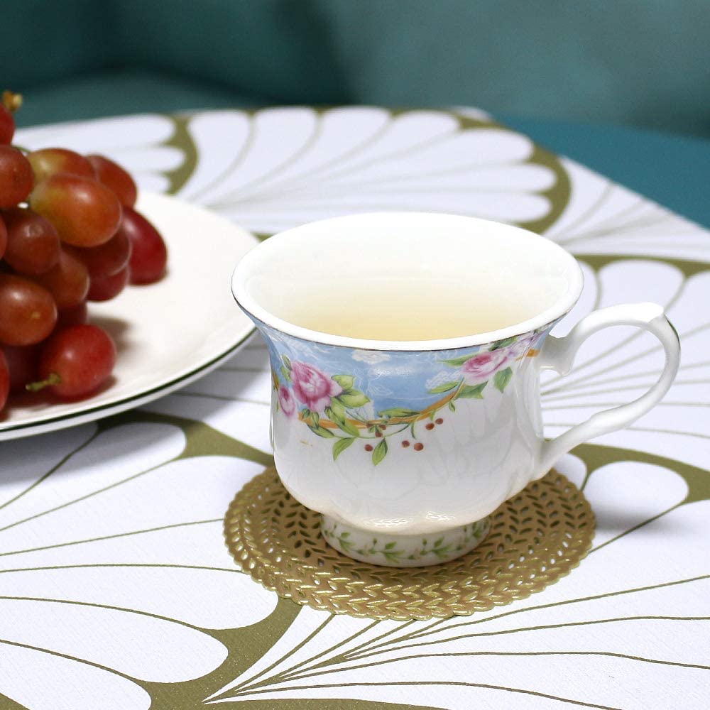 Amazon｜ジェットコースターセット, 6パック PVCコースター