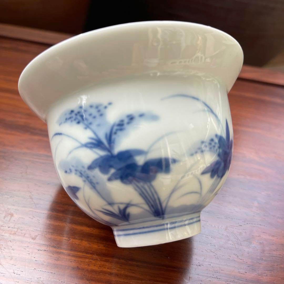 古伊万里　鍋島蕎麦猪口　向付　染付 蕎麦猪口 向付 小鉢 - 生活骨董と古布のアンティークショップ