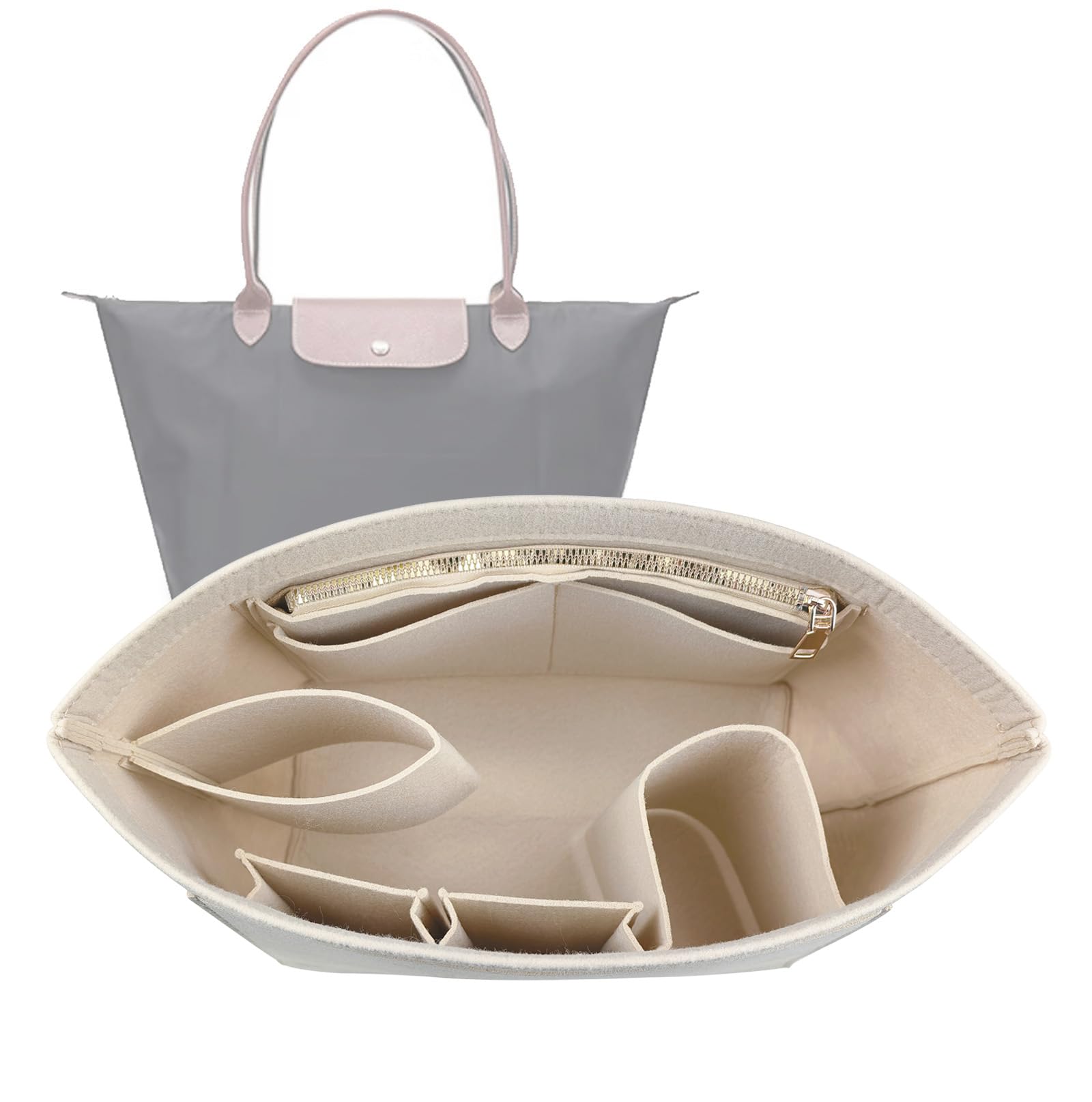 Amazon.com: Lckaey Purse Organizer Insert for Longchamp Le Pliage