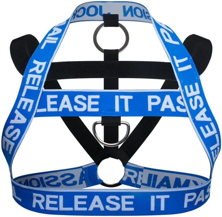 JOCKMAIL Mens Fitness Harness Shoulder Strap Mens Fitness Body Chest Half Harness Athletic Shoulder Strap Harness