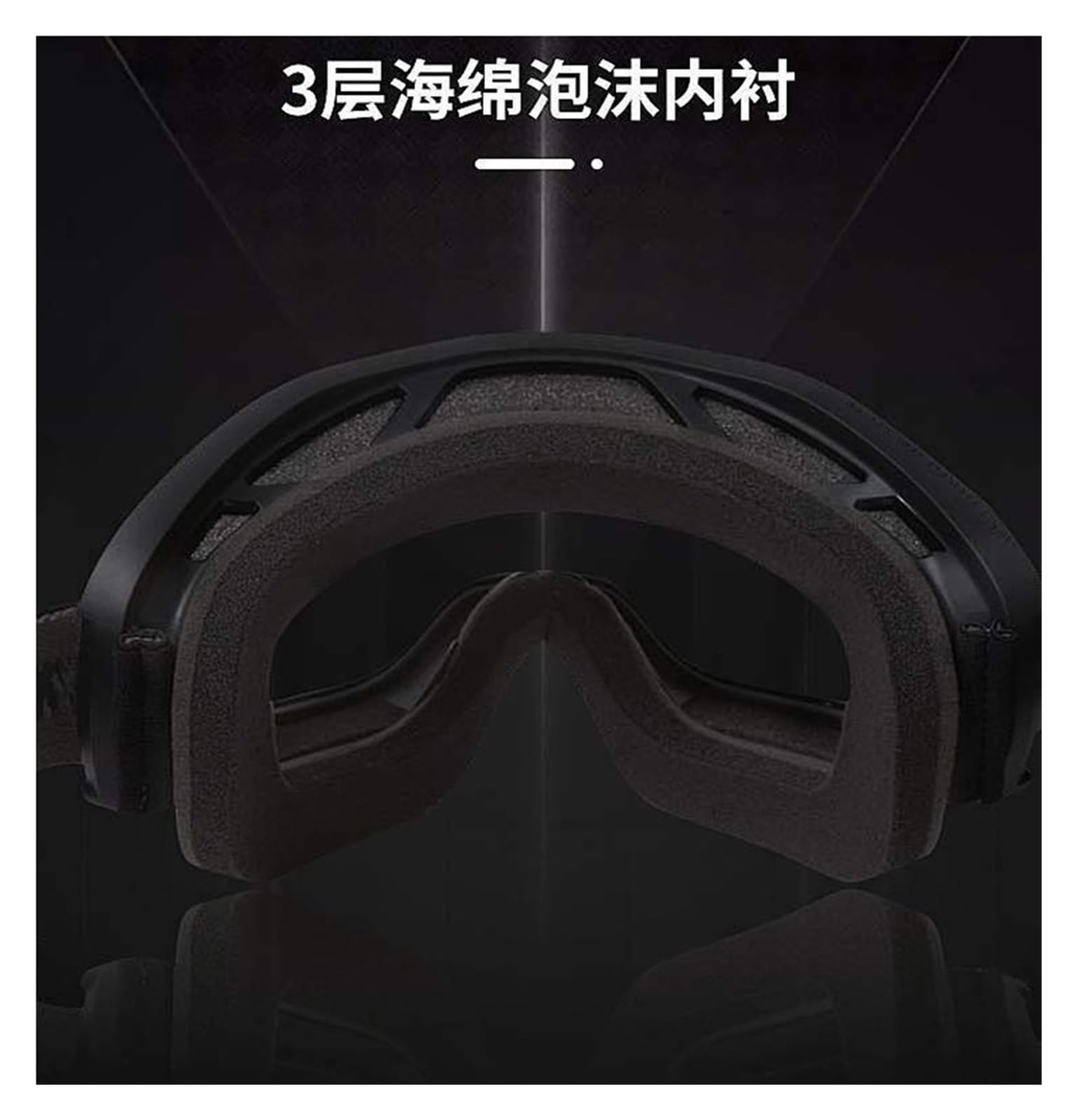 Gafas exteriores antiimpacto para motocicleta, gafas de esquí, gafas resistentes al viento