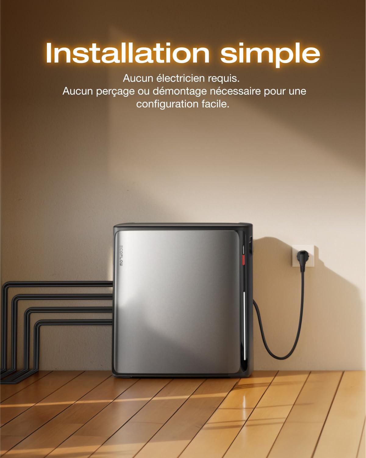 EF EcoFlow STREAM Ultra X Batterie 3,84 kWh pour kit solaire | Entrée solaire 2800 W (4 MPPT), seuls quelques petits défauts dans l'emballage, le produit n'a pas été utilisé(Reconditionné)
