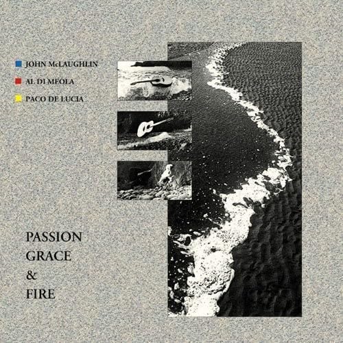 JOHN MCLAUGHLIN PACO DE LUCÍA AL DI MEOLA - Passion Grace & Fire - Disque CD