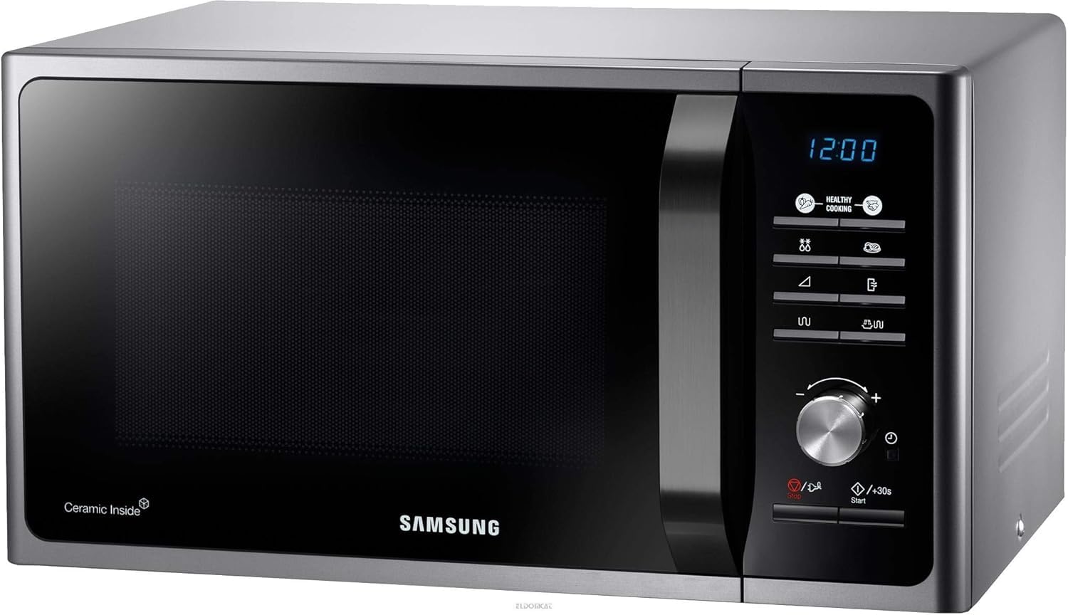 Samsung MG23F301TCS Encimera 23L 800W Plata - Microondas (335 x 324 x 211 mm) color plata