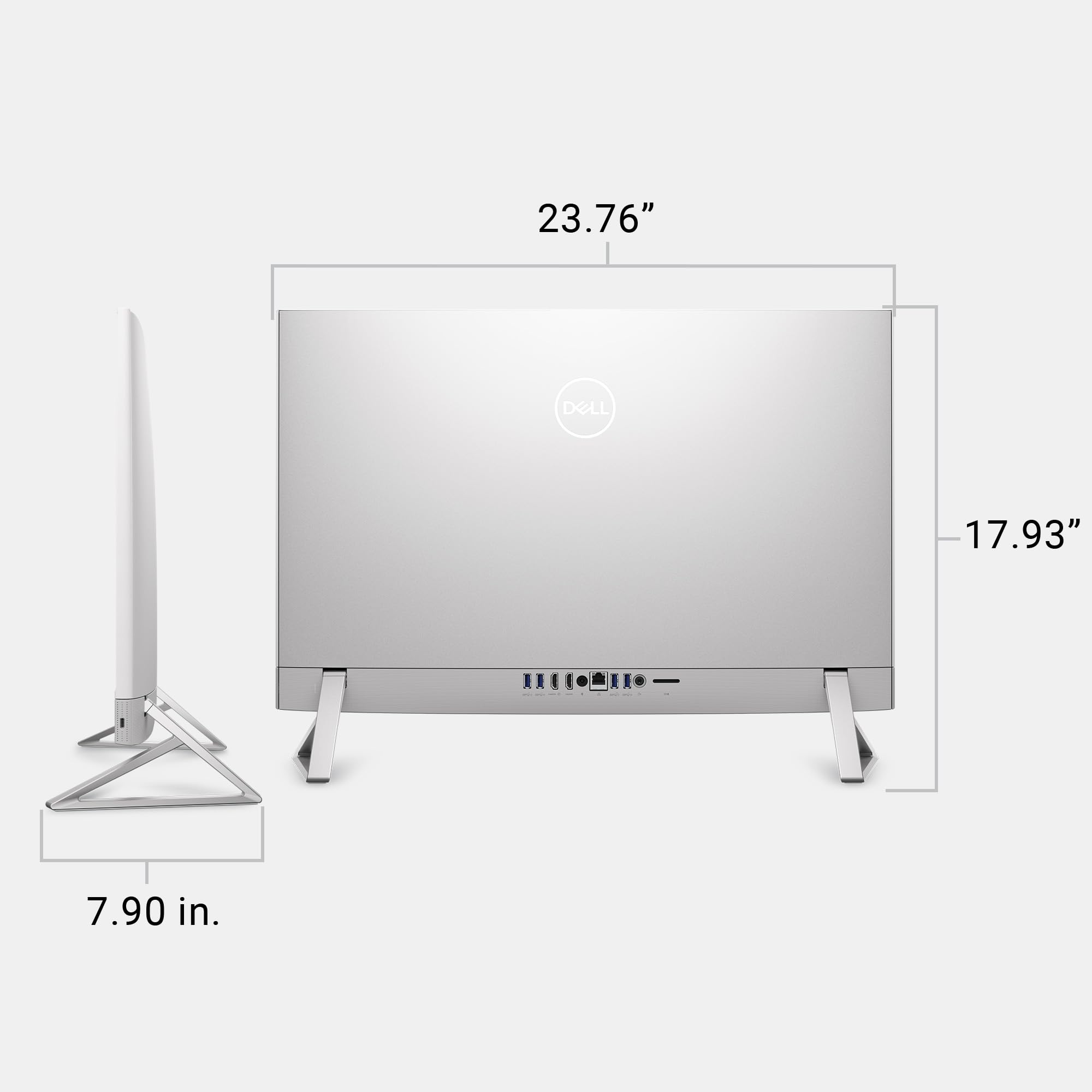 Dell 27" All-in-One Desktop, FHD, Intel Core 5 120U, Windows 11 Home | Intel Graphics, 512GB SSD, 16GB DDR5, Wi‑Fi 6E, Bluetooth, Keyboard & Mouse, EC27250 image 8