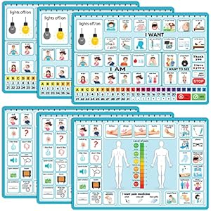 6 Pcs Communication Board for Nonve...