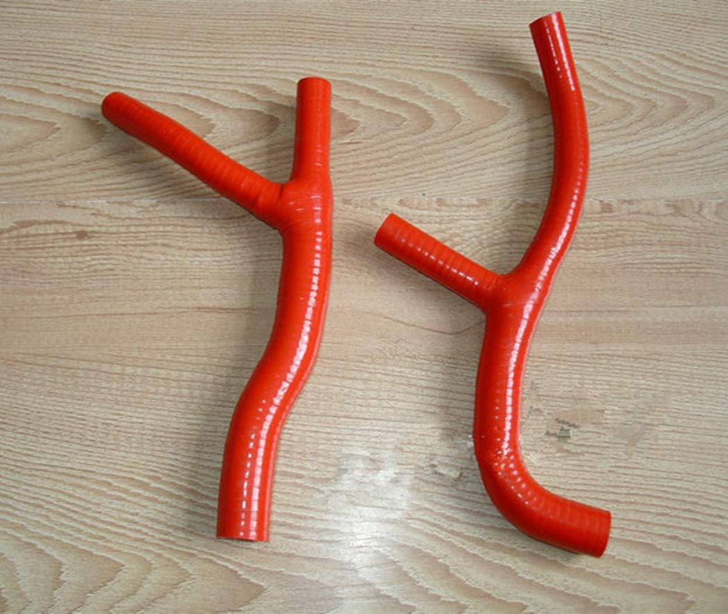 FOR Suzuki DRZ400E DR-Z400E DRZ 400 E 2000-2002 2001 silicone radiator hose (Red)