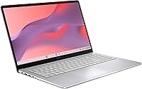 ASUS Laptop Chromebook CX15, tela antirreflexo FHD de 15,6 polegadas, processador Intel N50, 128 GB de armazenamento, 8 GB de RAM, ChromeOS, cinza puro, CX1505CTA-AS88F-PG