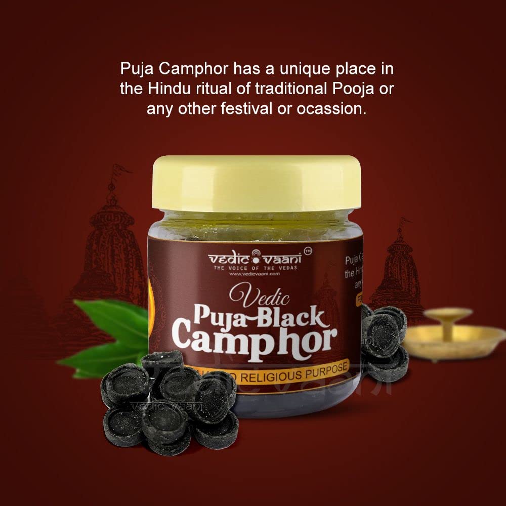 Vedic Vaani Black Camphor - 51 Piece Puja Set -5