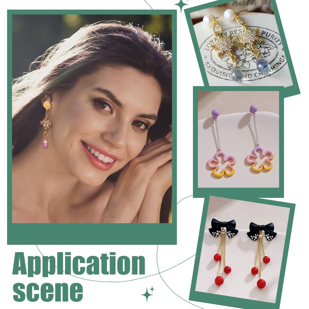 Orecchini monachella e fiore Partenope - Bijoux