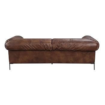 ◆mocha◆ Amazon.com: Mocha Top Grain Leather Sofa - 96