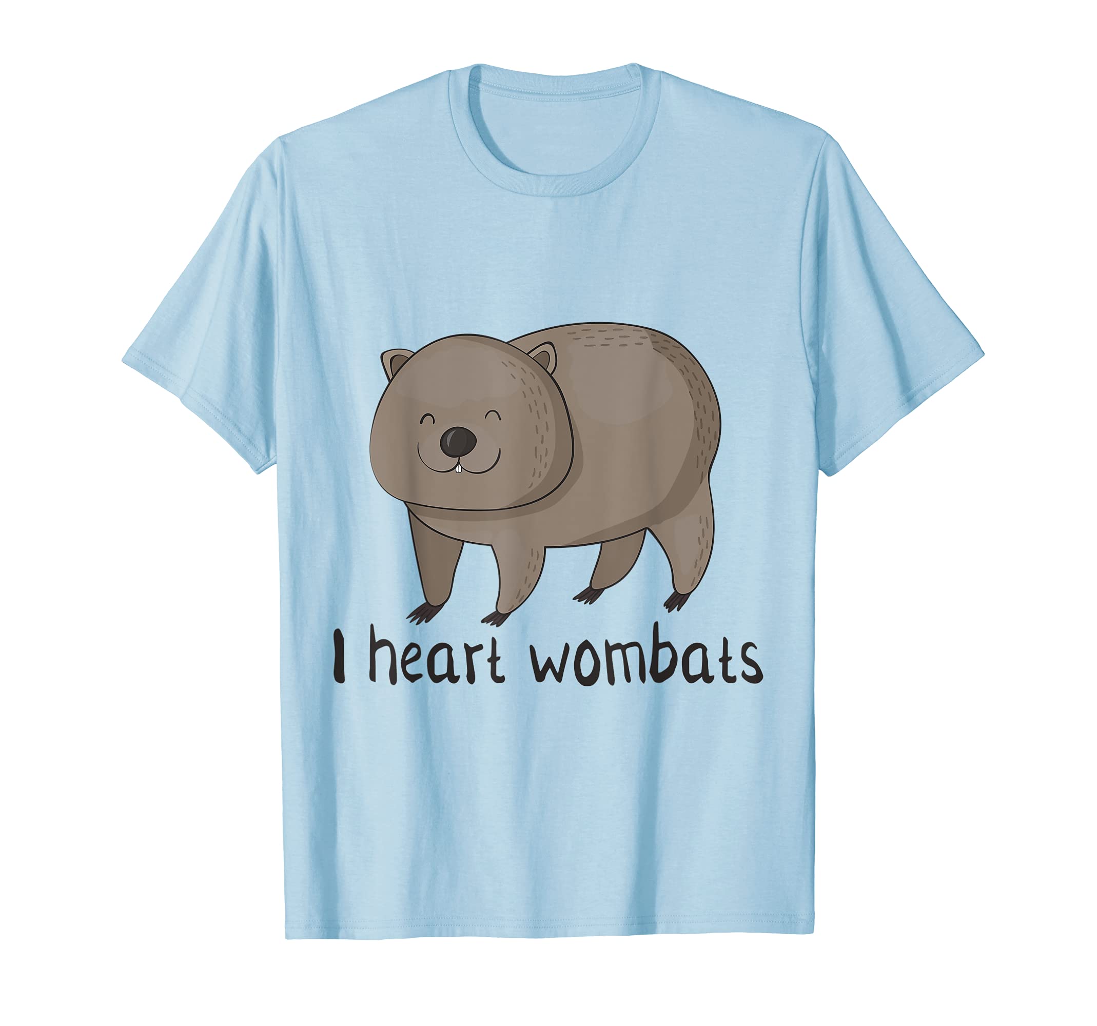 I Love Wombats Cute Wombat T-Shirt