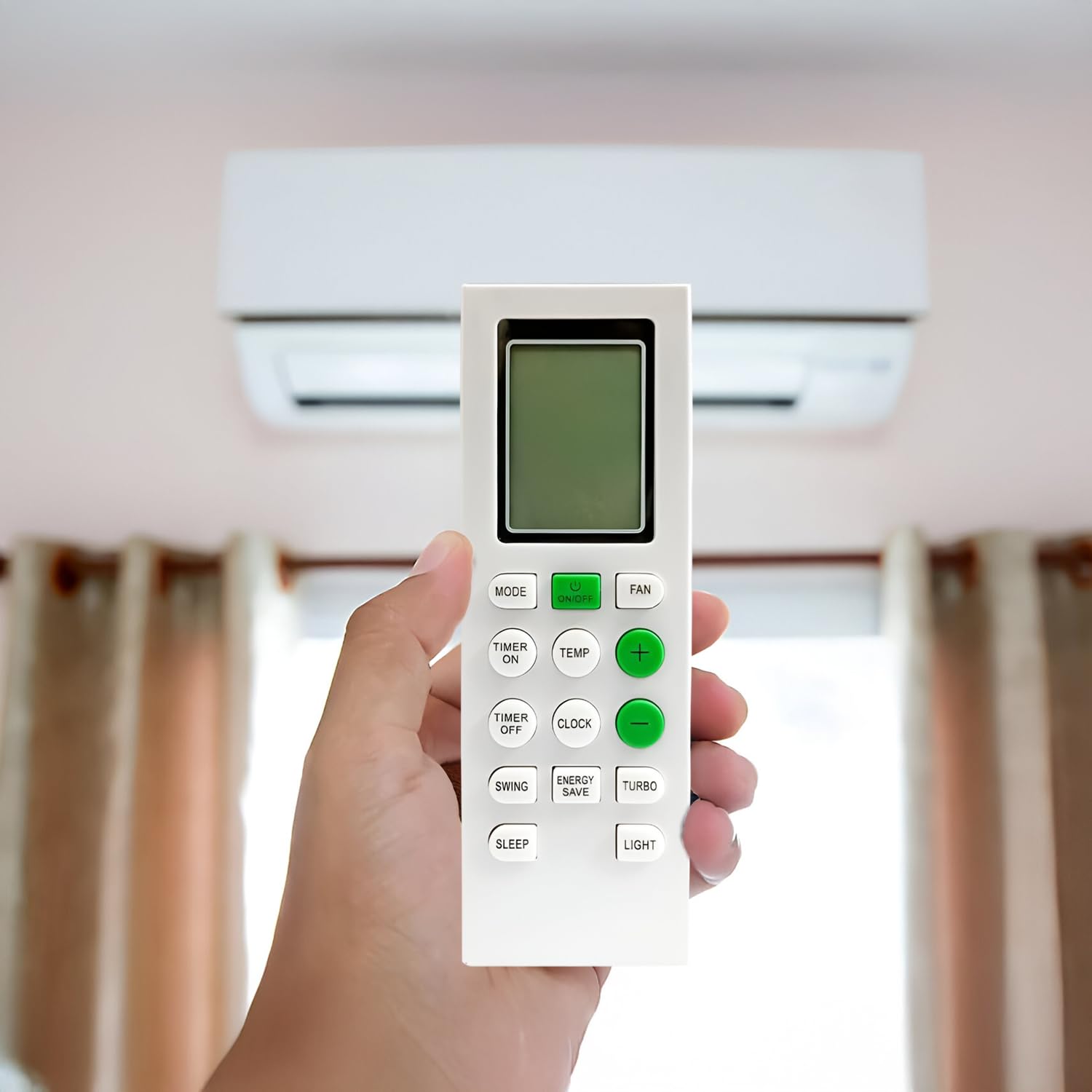 HICLE AC Remote Control for Blue Star Split & Window Air Conditioners | Compatible with AC-226 Model - No Setup Required - Ergonomic Design 2