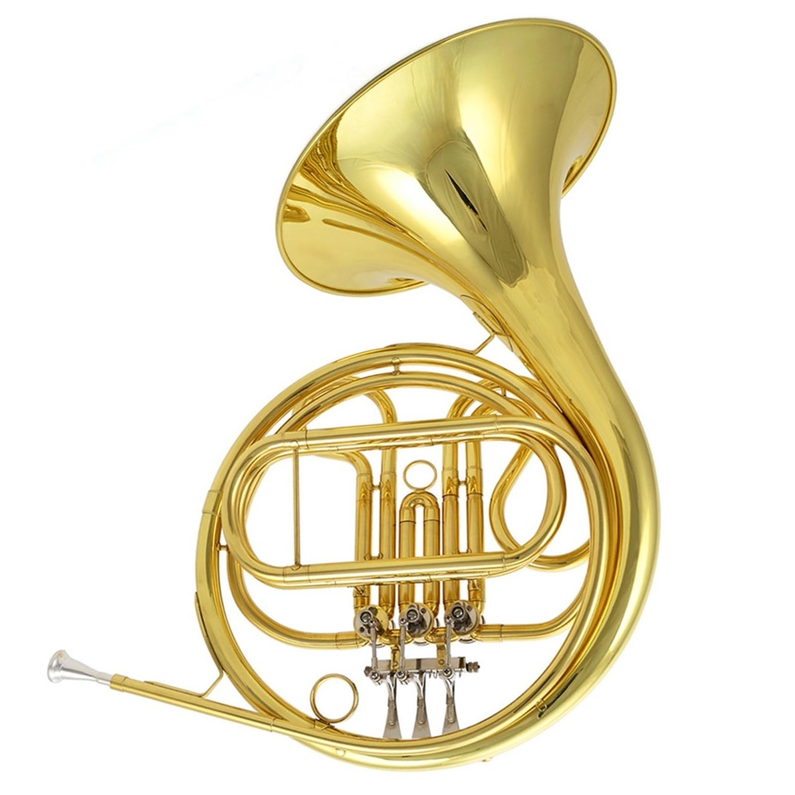 Róg Francuski Instrumenty Muzyczne Lakierowany Francuski Róg F Klucz Profesjonalny Instrument Dęty Dla Początkujących I Dorosłych