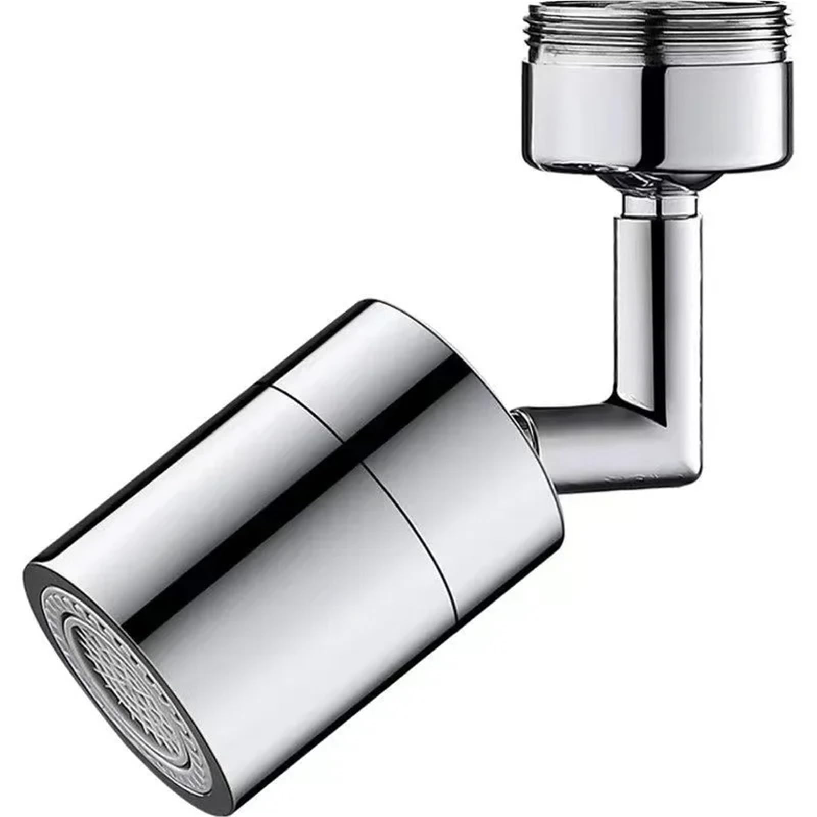 TTDGYYXW Rubinetto da Cucina a 720° Aeratore antispruzzo Rubinetto da Bagno Spruzzatore Girevole Adattatore prolunga per ugello per Risparmio Acqua (modalità Singola B)