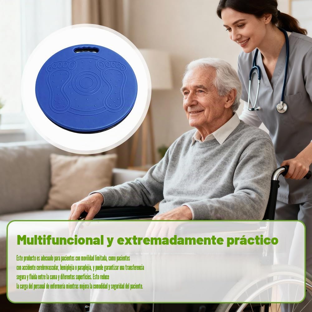 Disco giratorio de transferencia para personas con movilidad reducida, asistencia doméstica, disco de transferencia de movilidad, disco de transferencia giratorio, dispositivo de pie de movilidad