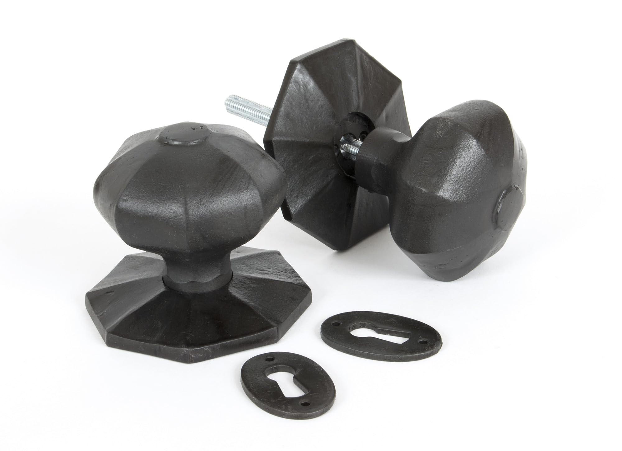 From the Anvil Beeswax Large Octagonal Mortice/Rim Knob Set