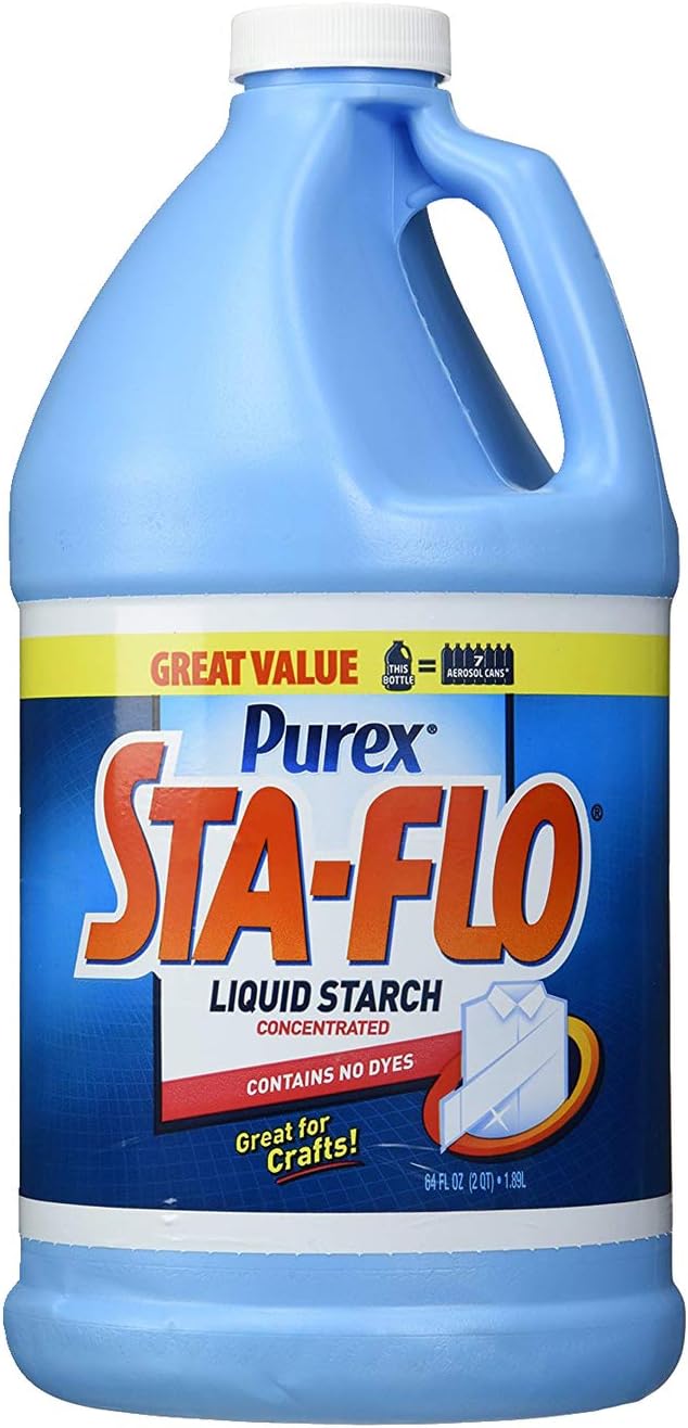 Purex Sta-Flo Liquid Starch, 64 Ounce