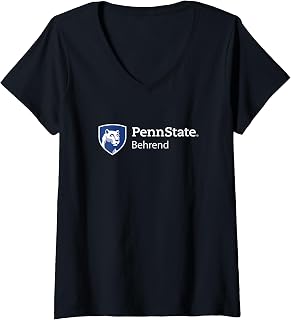 Womens Penn State Nittany Lions Behrend V-Neck T-Shirt