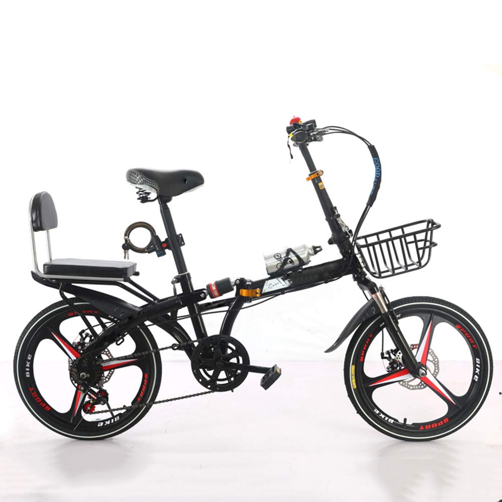 Amazon.co.jp: 20インチ折りたたみ式シティ自転車バイク、7可