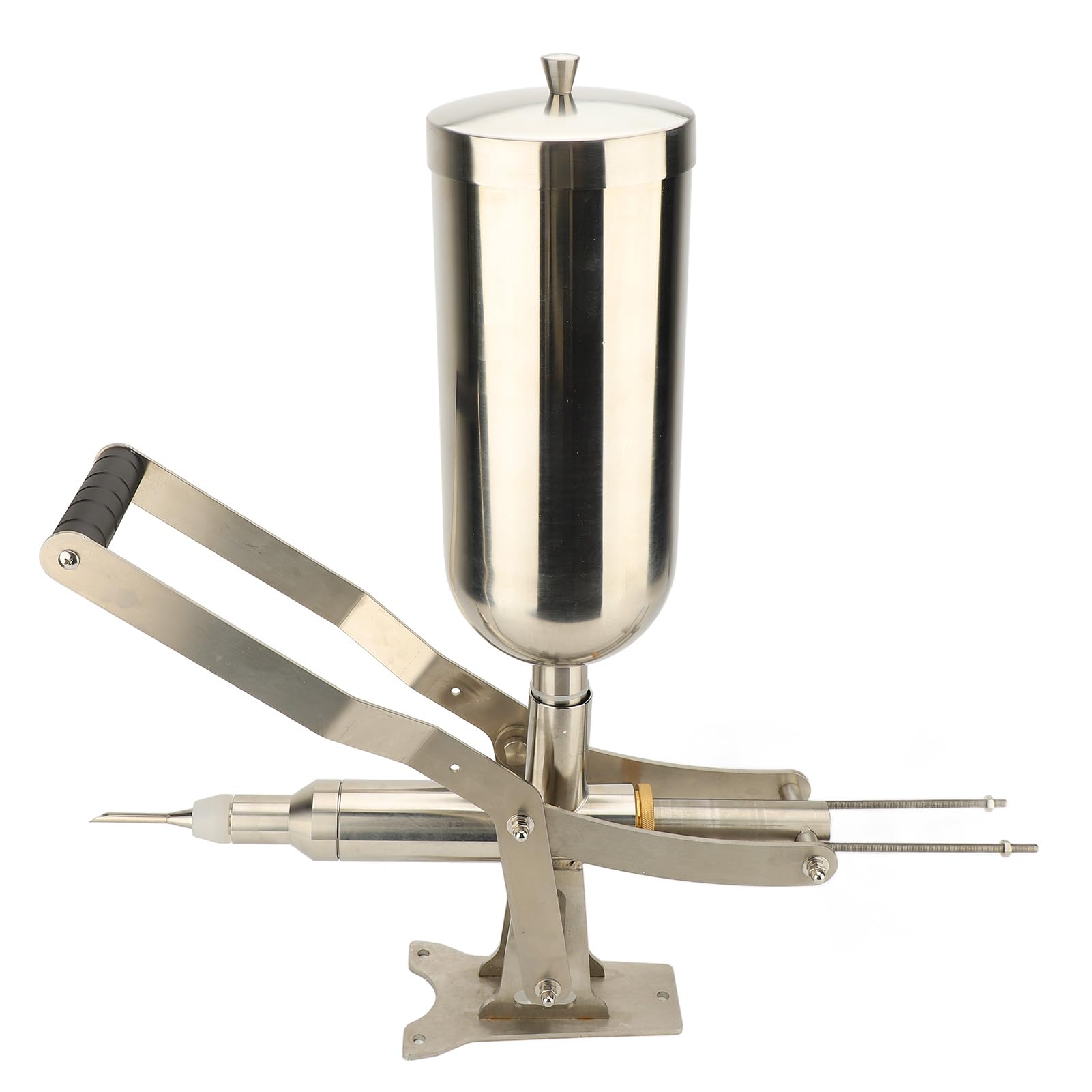 Donut Filler Machine 4 5L Manual 304 Stainless Steel Doughnut Jelly Cream Filling Machine for Bread Cake Churros — view 6