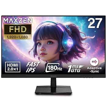 MAXZEN マクスゼン27インチ 液晶モニター JM27CH01 JM27CH01｜maxzen（マクスゼン）