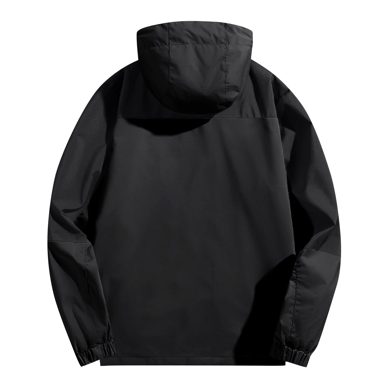 Regenjacke Herren Wasserdicht Atmungsaktiv Windbreaker Mit Kapuze Leichte Outdoor Jacke Funktionsjacke Für Männer Allwetterjacke Mit Reissverschluss Freizeitjacke Übergangsjacke Fahrradjacke