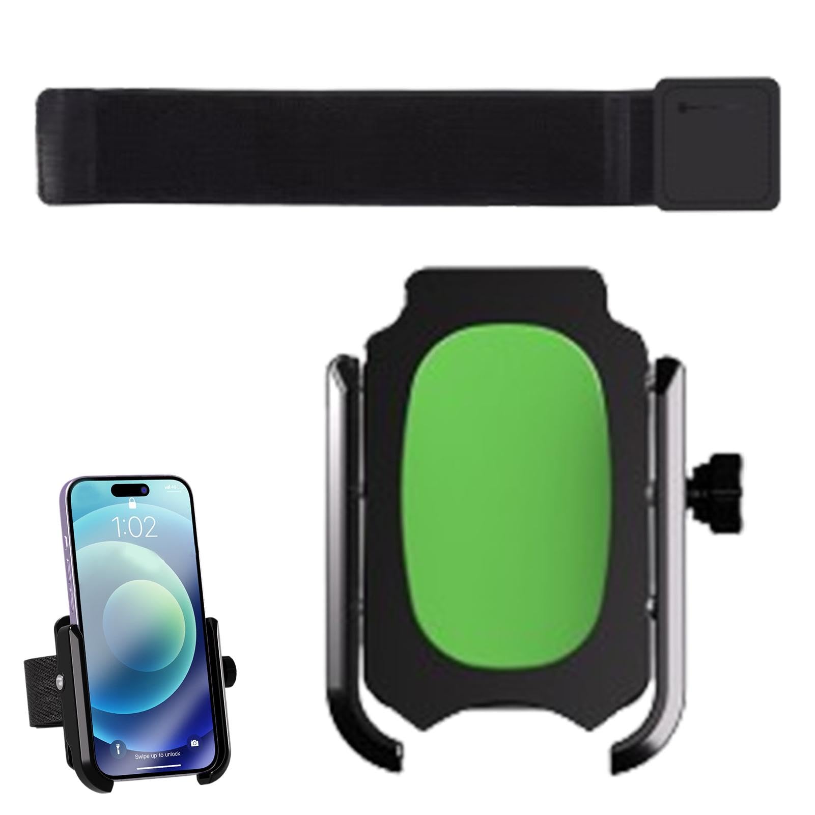 Hardloop Telefoonhouder Polsband – Verstelbaar, 360° Draaibaar, PC+ABS, Voor Wandelen/joggen/fietsen