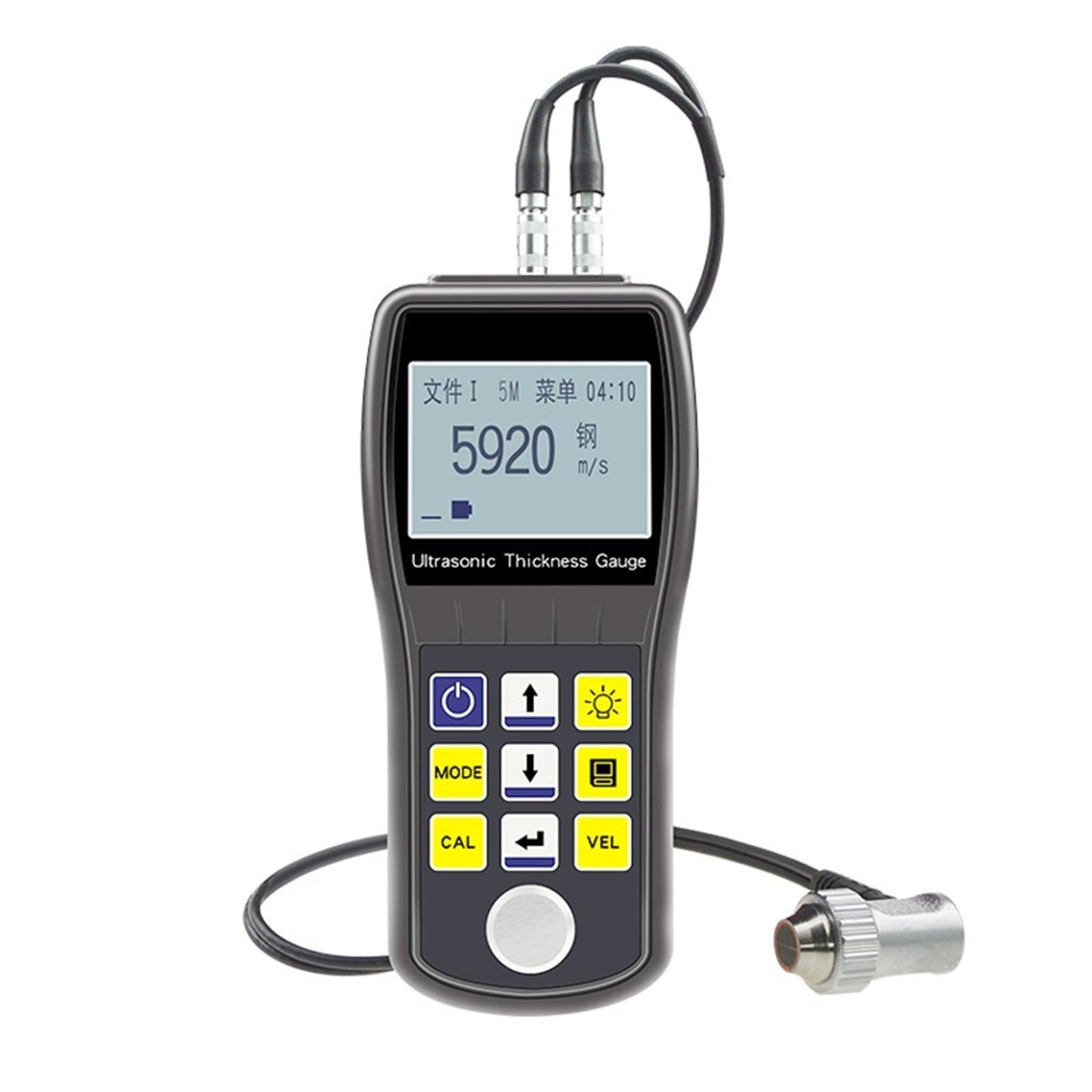Thickness Gauge Portable Digital Through-Coating Ultrasonic Thickness Gauge