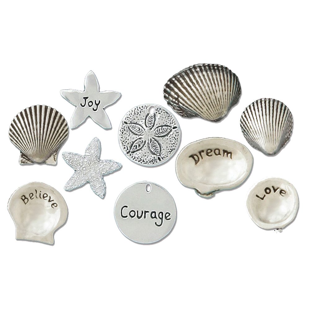 BEDi おもちゃ ベーシック スピリット ポケット トークン コイン - 魚/生きる フリーコイン - 手作り ピューター コイン収集用