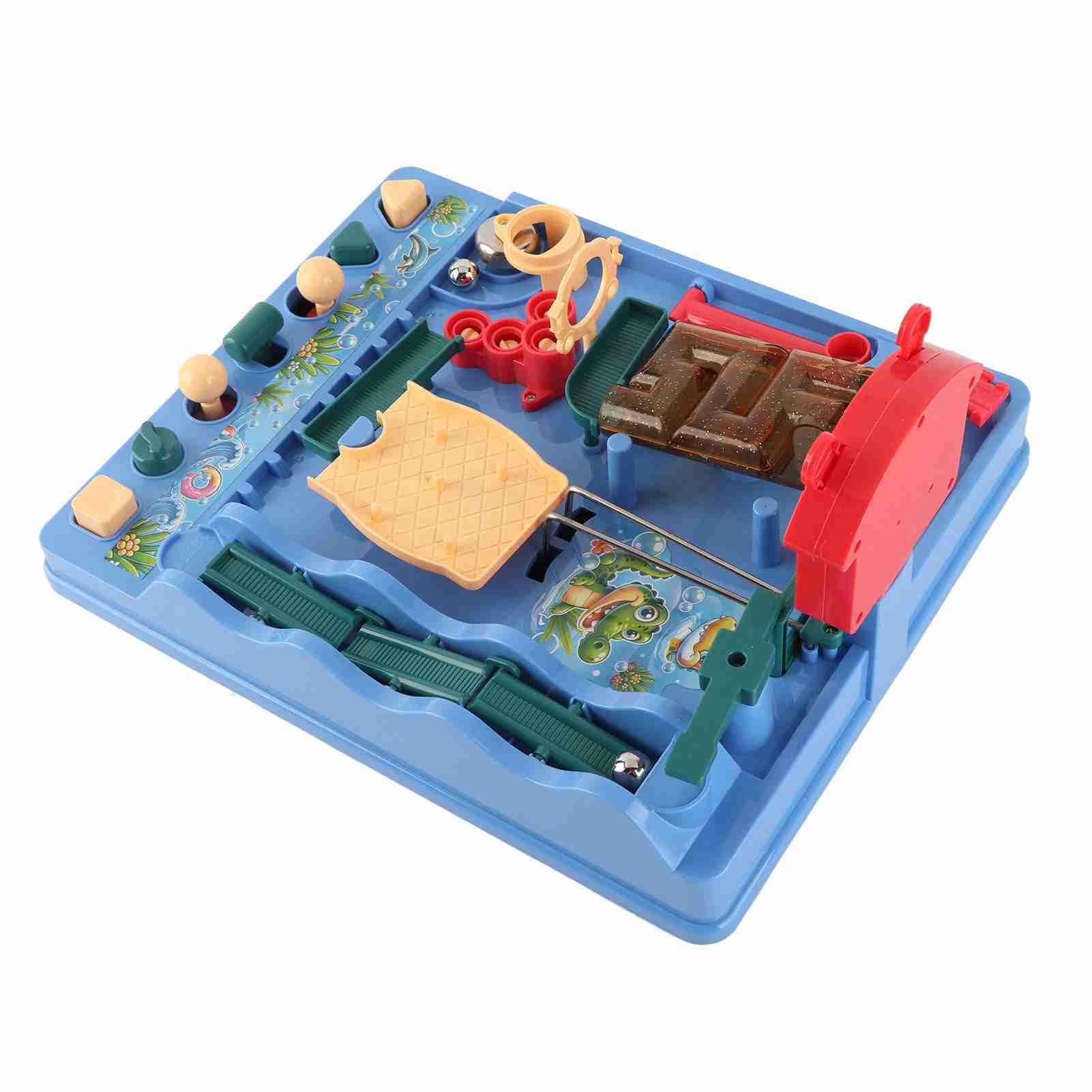 Mini Gioco da Tavolo Labirinto Parco Acquatico per Interazione Genitore-Figlio e velocità di Reazione