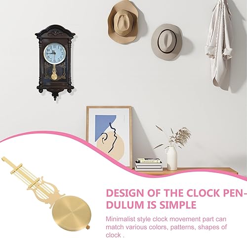 Miniatura 7 de VILLCASE Reloj de reemplazo de péndulo Reloj de pared Suministro Reloj de péndulo Piezas de reloj de pared Accesorios Reloj de pared Parte Reloj de