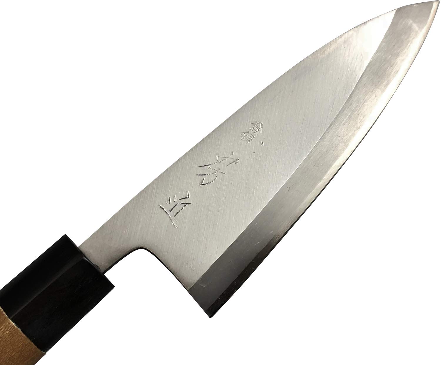 Amazon｜刀舟技研 出刃 包丁 (右利き用) 120mm 「 房近 一級 」 和包丁