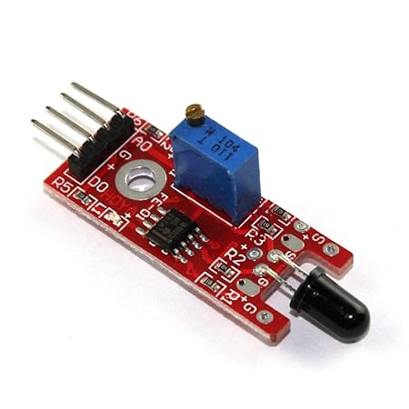 Electrobot KY-026 Flame Sensor Module for Temperature Detecting Suitable for Arduino & Pi
