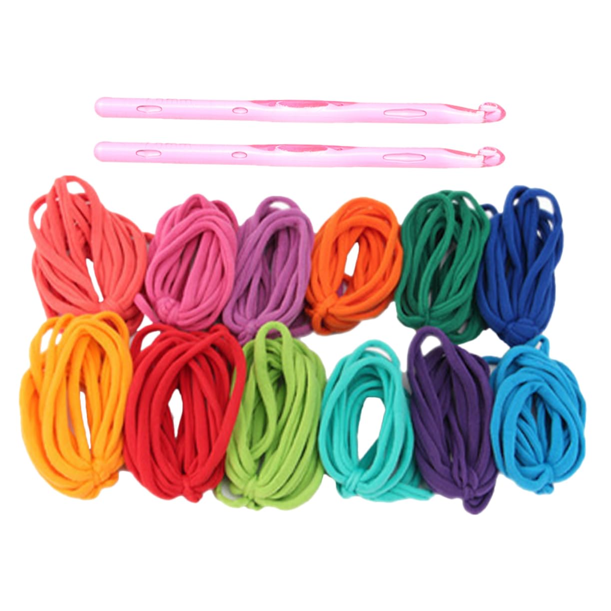 OSALADI 5 Juegos Juguete tejido bucle color elástico cables agarradera Baches vistoso soga kit de telar para niñas juego de telar Suministros de artesanía de bricolaje el plastico
